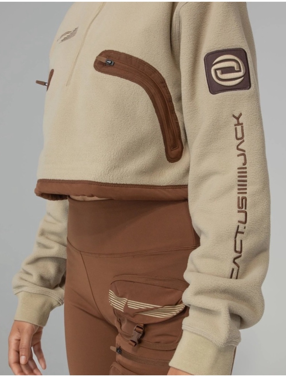 Travis Scott x Nike Cactus Jack NRG Fleece Pullover Brown XS NWT